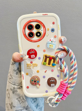 适用棒棒糖M豆一加ACE5PRO手机壳13T少女ACE2可爱ACE3PRO新款ACE5竞速版防摔oneplus保护套全包硅胶专用卡通