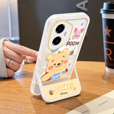 适用荣耀系列智啊手机壳蜂蜜小熊