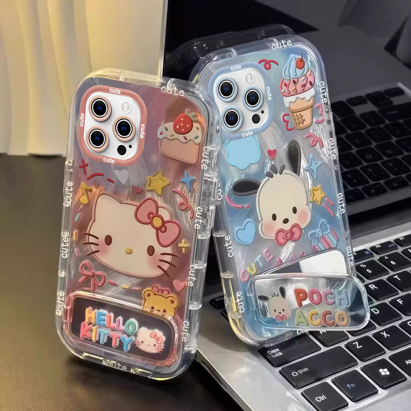 适用苹果系列手机壳蛋糕凯蒂猫