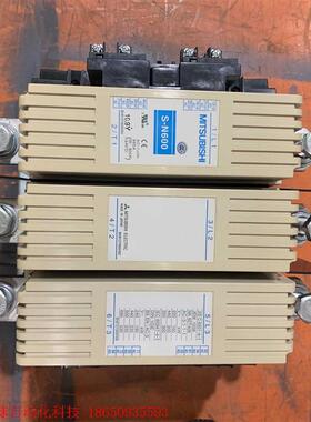 三菱S-N600接触器,600A线圈220V,成色95新,触