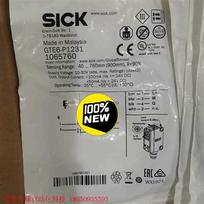 原装进口1065760德国SICK西克光电GTE6-P123