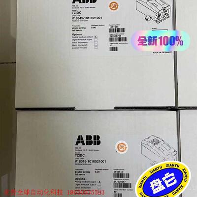 ABBABB阀门定位器V18345-1010121001