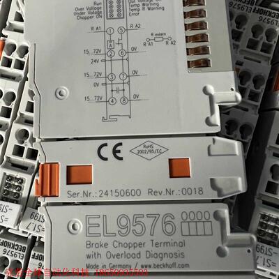 倍福 BECKHOFF EL9576 模块 新鲜拆机,