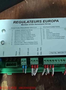 MAk 海茵芡曼Part No.M602901F调速板一张,