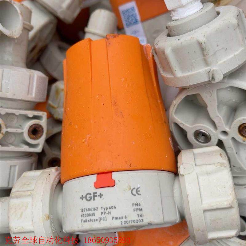 原装+GF+气动阀 隔膜阀 Typ604 PVDF PP-H