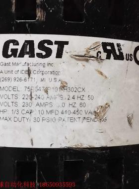 GAST  75R647-P101-H302CX   嘉仕达