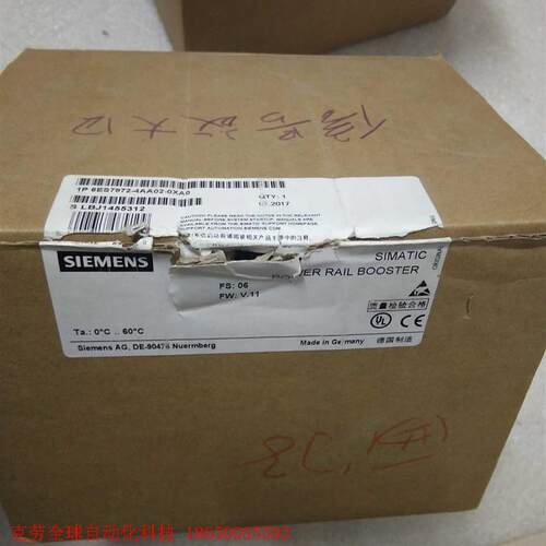 原装西门子6ES7972-4AA02-0XA0导轨放大器6E