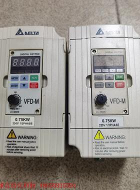 台达变频器VFD007M21A 0.75kw/220v 成色