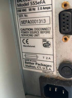 BETTER PACK布兰诺555E,工厂下线两台,一台22