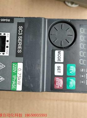 士林变频器SC3-021-0.75k-LD,正品拆机,仅一个