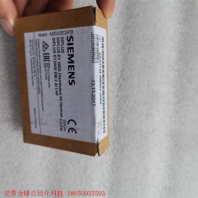 全新原装正品1P 6AG1134-4MB02-2AB0德国西