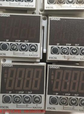 折机欧姆龙温控器E5CSL一RTC功能完好,共6个