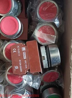 雷力平头按钮 R9C10VN R2PNF-22 红色19个