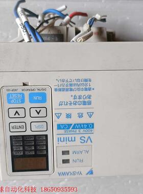 安川变频器 CIMR-XCAA40P4  二手拆机两台 价格