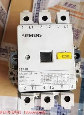 西门子接触器3TF4844-0XF0 AC110V 二手