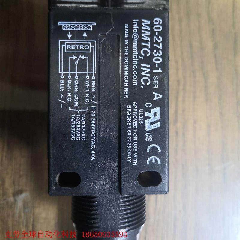 60-2730-1 美国AB激光传感器MMTC,INC感应开