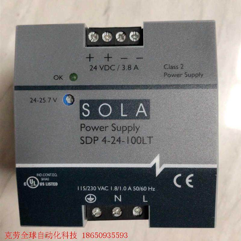 美国SOLA电源 SDP 4-24-100LT