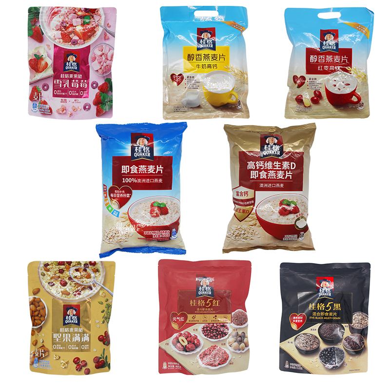 桂格即食燕麦片混合营养
