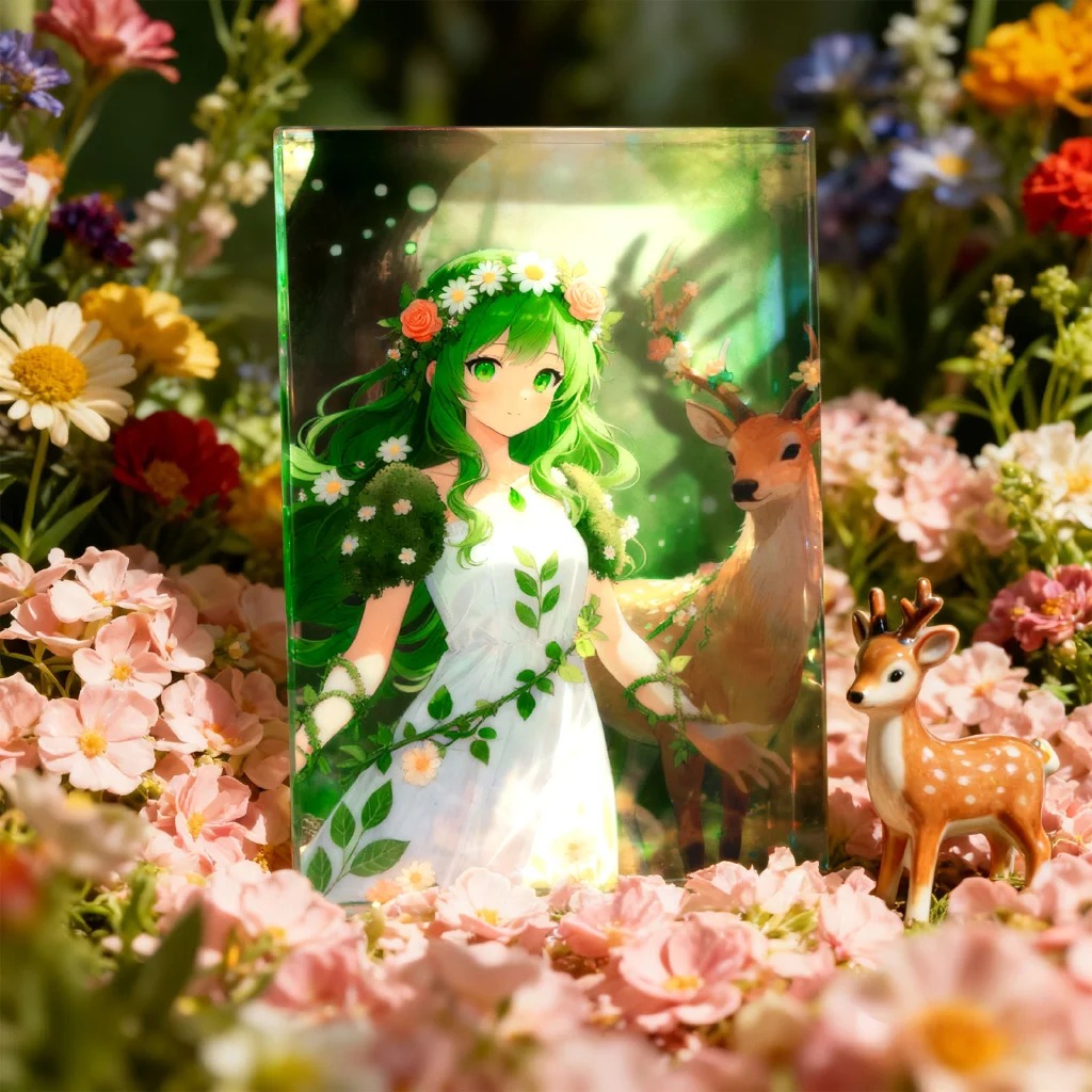 宫禧福AI制造亚克力砖定制