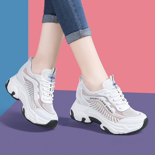 厚底小白鞋老爹鞋休闲