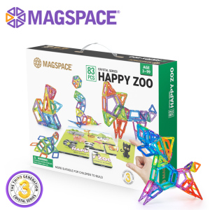 MAGSPACE磁力片玩具儿童益智积木