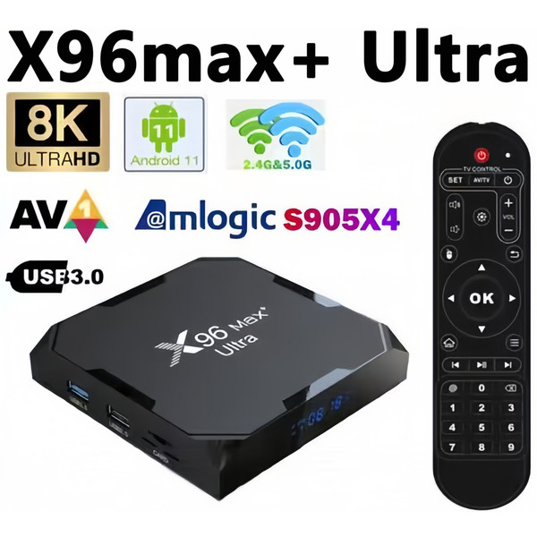 X96Max+Ultra телевидение 8k коробка Jingchen S905x4 сеть hd игрок эндрюс 11 выстрела Wi -Fi