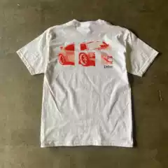 Car Artt Car Culture Vintage Retro American Style Couple Style Easiest for Match Short Sleeve T-Shirt Loose Top
