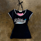 90s90s90s美式 T恤女 百搭小众宽松圆领情侣短袖 复古重磅 甜酷暴击