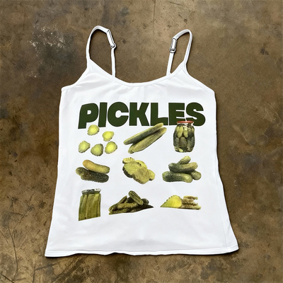 y2k hoodie~美式小众复古吊带背心女辣妹内搭Y2K千禧感穿搭上衣潮