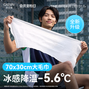 Gatsby杰士派降温湿纸巾全身擦拭巾去味持续冰爽运动便携观赛必备