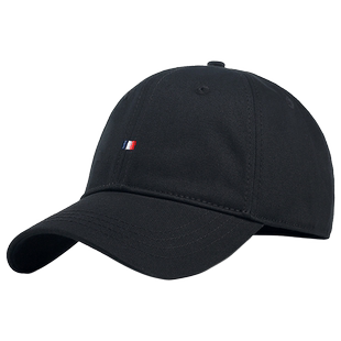 新款简约标大头围鸭舌帽男款春秋季时尚棒球帽潮大码遮阳帽子男士