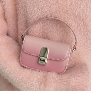 （现货正品免税）现货直发藕粉手提式包包