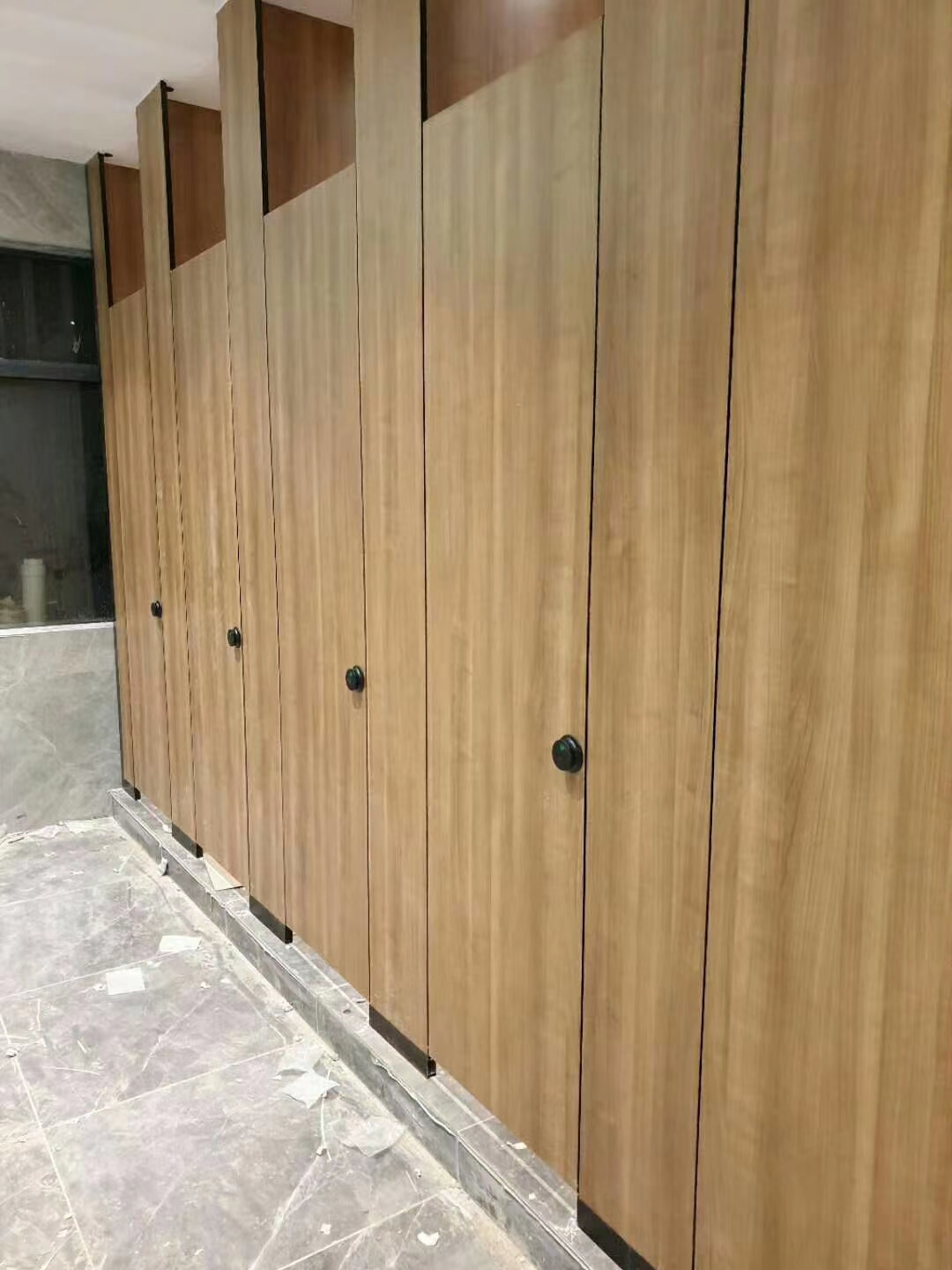 公共卫生间铝蜂窝复合板隔断抗倍特PVC防水板学校工厂金属隔断