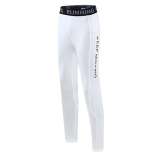 儿童成人运动紧身裤男女篮球足球打底裤跑步健身速干裤滑雪训练裤