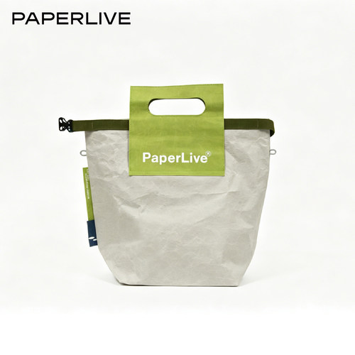 纸现场PaperLive 概念袋水洗舒行包 可水洗环保纸包（无肩带）
