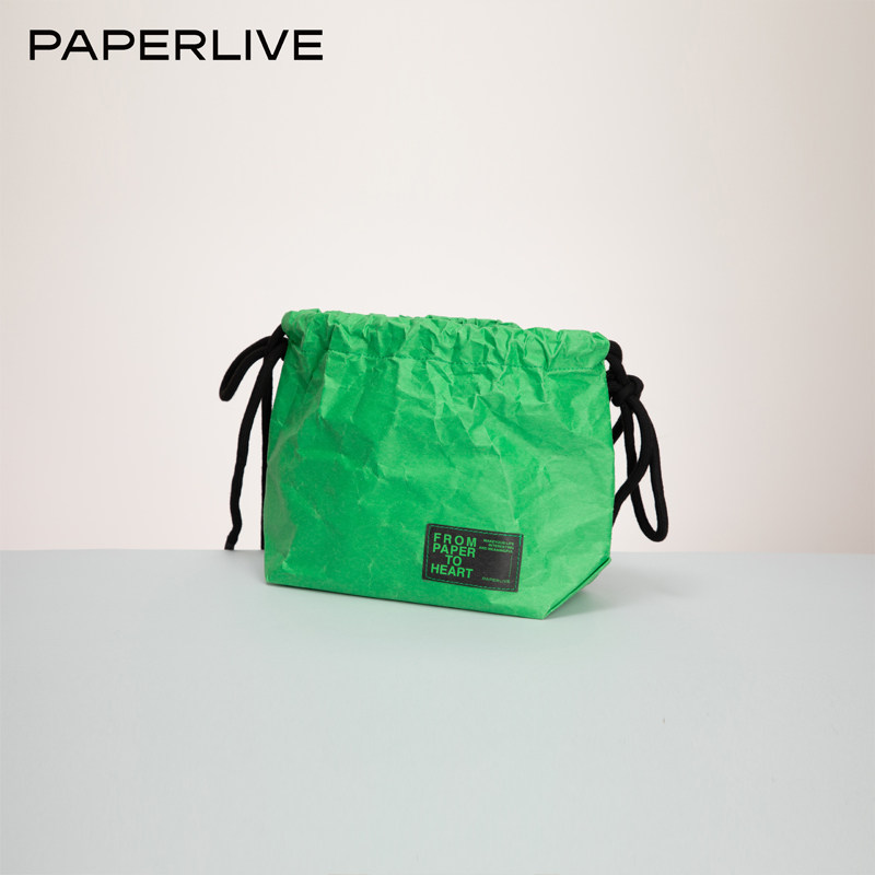 纸现场PaperLive概念袋FreeBag自由包水洗随行包运动包化妆包收纳