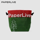 纸现场PaperLive 概念袋圣诞纪念款手提袋圣诞礼物礼品袋送女生