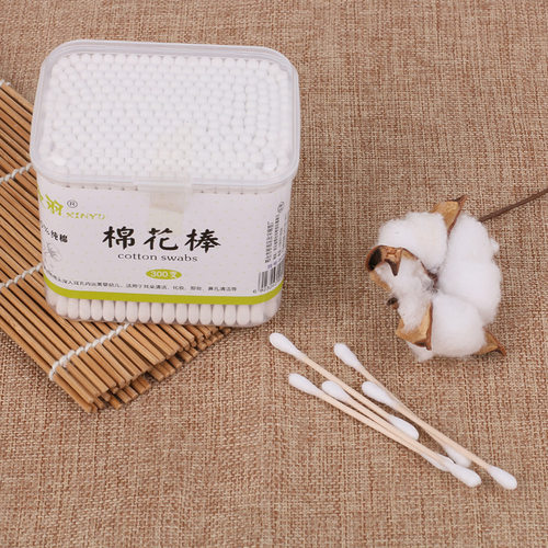 0一次性清洁掏耳朵桶装棉签