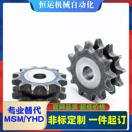双排链轮SP40SD12 SP40SD13 SP40SD14-S N-10 13 15 18 20