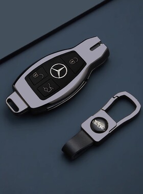 奔驰glc260钥匙套glc300c180l车c200老款威霆v260汽gla200壳glk扣
