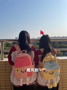 2025新款小学生春游背包卡通可爱房子儿童双肩包出游轻便外出书包