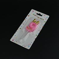 Бежевая свеча