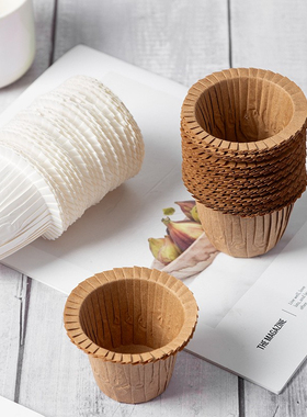 耐高温小蛋糕草帽纸托纯色礼帽杯子生日派对甜品台装饰烘焙马芬杯