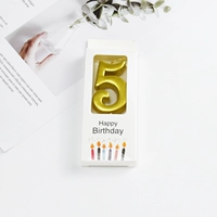 Новая цифровая свеча 5-золота