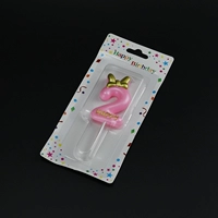 Светлый пурпурный порошок свеча 2