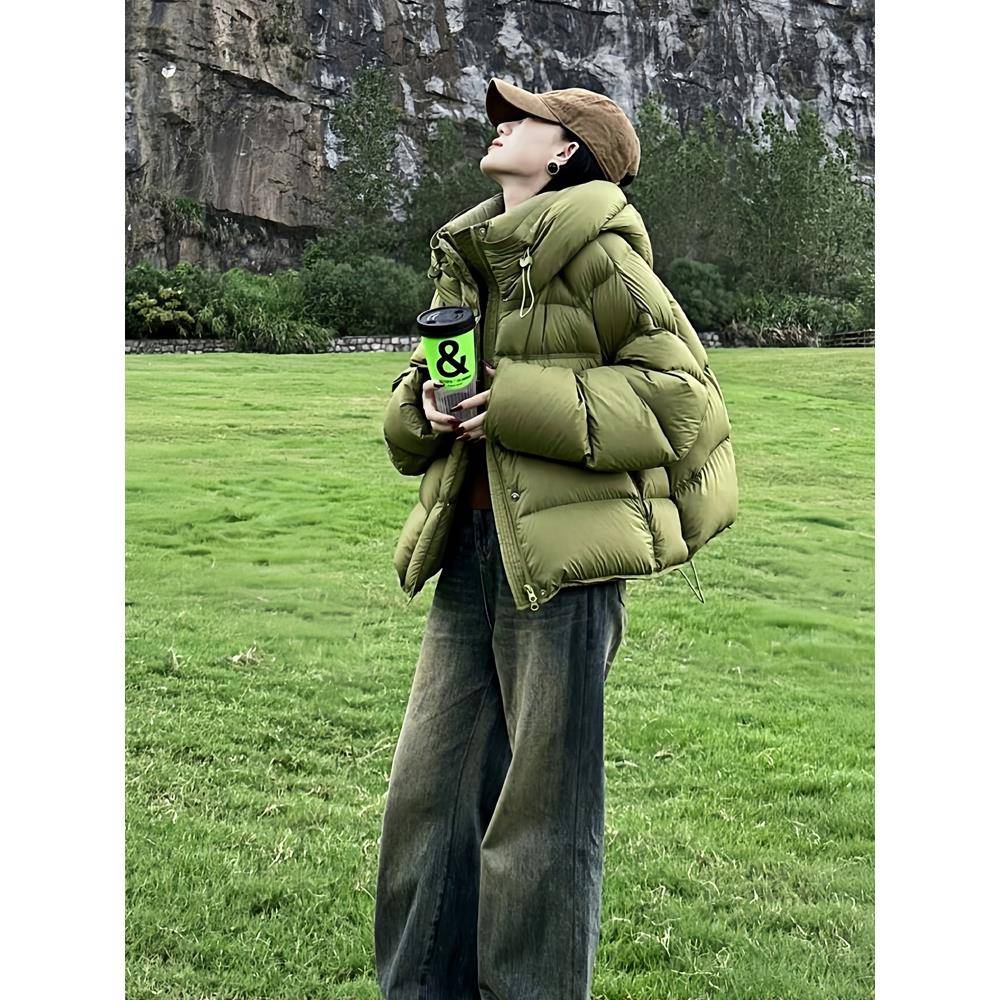 棉袄女款2025新款棉衣短款冬季加厚穿搭外套超好看小个子羽绒棉服