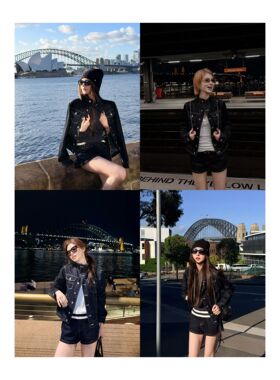 |澳洲牛仔|谁穿谁洋气 复古时髦外套 修身显瘦短款复古时尚 W2978