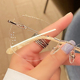 超轻钻石切边无框眼镜女款 大脸显瘦素颜可配变色近视有度数防蓝光