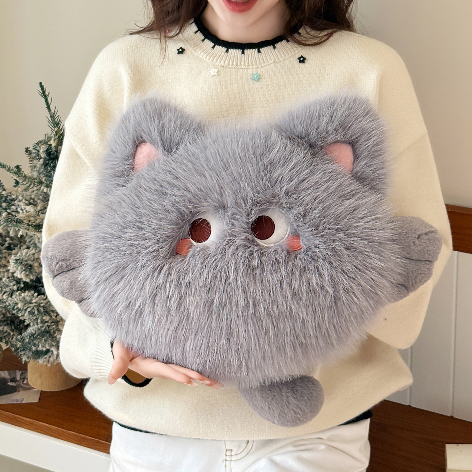 热水袋充电款暖宝宝暖手宝可爱毛绒热敷暖被窝暖脚女过冬神器防爆