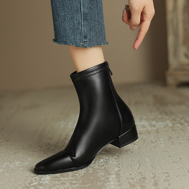 中跟瘦瘦靴313233大小码41-43